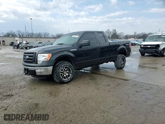 2011 Ford F-150 XL with VIN 1FTEX1EM7BFA25349, listed as a Copart auction lot 50865165 with 140,824 mi miles and Salvage title. Bid and sale history available at DreamBid. Image 11.