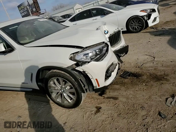 2018 BMW X3 xDrive30i with VIN 5UXTR9C51JLC76168, listed as a Copart auction lot 44956445 with 41,859 mi miles and Salvage Title. Bid and sale history available at DreamBid. Image 12.