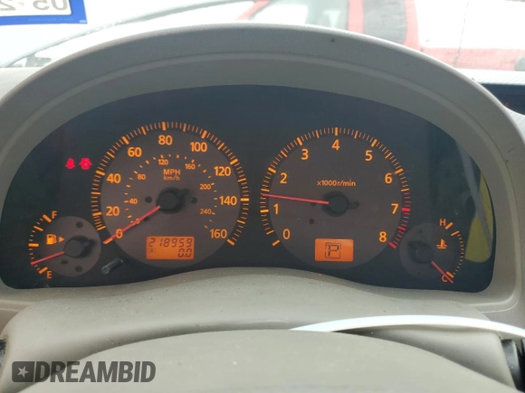 2004 Infiniti G35 w/Leather with VIN JNKCV51E04M607356, listed as a Copart auction lot 64866484 with 218,959 mi miles and Salvage Title. Bid and sale history available at DreamBid. Image 9.