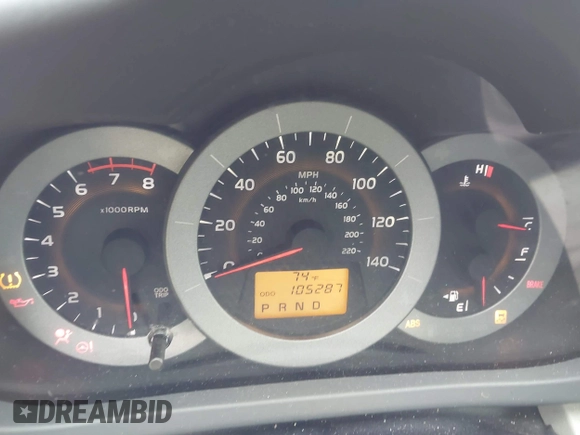 2012 Toyota RAV4 with VIN 2T3BF4DV8CW220006, listed as a IAAI auction lot 41918318 with 147,960 mi miles. Bid and sale history available at carsss.com. Image 7.