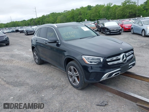 2022 Mercedes-Benz GLC 300 z VIN W1N0G8EB9NG024549, wystawiony jako IAAI lot #41870047 z przebiegiem 88 269 mil mil oraz . Historia ofert i sprzedaży dostępna na DreamBid. Obrazek 1.