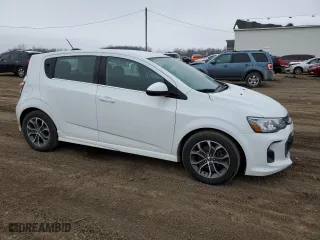 2017 Chevrolet Sonic LT with VIN 1G1JD6SH4H4114286, listed as a Copart auction lot 81255484 with 134,696 mi miles and Clean Title. Bid and sale history available at carsss.com. Image 4.