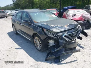 2015 Hyundai Sonata 2.4L Sport with VIN 5NPE34AF7FH250547, listed as a IAAI auction lot 42033370 with 79,840 mi miles. Bid and sale history available at carsss.com. Image 1.