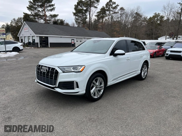 2021 Audi Q7 Premium with VIN WA1AJAF78MD025412, listed as a Copart auction lot 48007545 with 86,429 mi miles and Clean Title. Bid and sale history available at carsss.com. Image 2.