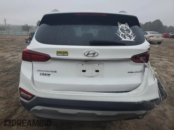 2019 Hyundai Santa Fe Limited z VIN 5NMS5CAA7KH027217, wystawiony jako Copart lot #80424754 z przebiegiem 86 370 mil mil oraz Szkoda całkowita • Salvage title. Historia ofert i sprzedaży dostępna na DreamBid. Obrazek 6.