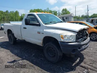 2008 Dodge 2500 ST with VIN 3D7KS26D38G132899, listed as a IAAI auction lot 42747090 with 239,540 mi miles and . Bid and sale history available at DreamBid. Image 1.
