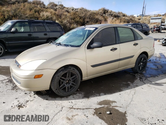 2000 Ford Focus LX with VIN 1FAFP33P8YW381773, listed as a Copart auction lot 80168174 with 151,410 mi miles and Salvage Title. Bid and sale history available at DreamBid. Image 1.