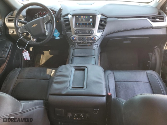 2015 Chevrolet Tahoe LTZ with VIN 1GNSCCKC3FR275902, listed as a Copart auction lot 49381535 with 134,883 mi miles and Salvage Title. Bid and sale history available at carsss.com. Image 8.