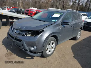 2013 Toyota RAV4 XLE with VIN 2T3RFREV0DW044175, listed as a IAAI auction lot 41708819 with 106,117 mi miles and . Bid and sale history available at carsss.com. Image 2.