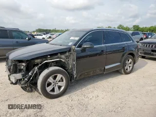 2019 Audi Q7 Premium with VIN WA1AHAF74KD022371, listed as a Copart auction lot 57596815 with 140,650 mi miles and Salvage title. Bid and sale history available at DreamBid. Image 1.