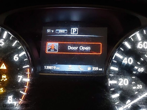 2017 Nissan Pathfinder SL with VIN 5N1DR2MM9HC626121, listed as a IAAI auction lot 41960381 with 139,819 mi miles. Bid and sale history available at carsss.com. Image 7.