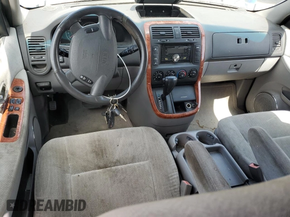 2005 Kia Sedona LX with VIN KNDUP132656631016, listed as a Copart auction lot 50924405 with 69,016 mi miles and Clean Title. Bid and sale history available at carsss.com. Image 8.