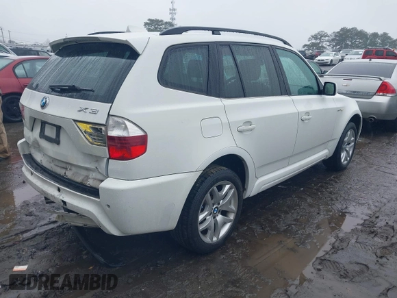 2007 BMW X3 3.0si with VIN WBXPC934X7WF25718, listed as a IAAI auction lot 41421339 with 181,274 mi miles. Bid and sale history available at carsss.com. Image 4.