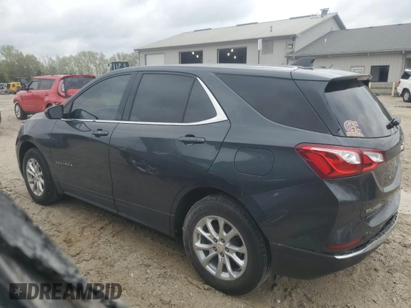 2020 Chevrolet Equinox LT with VIN 2GNAXUEV3L6112287, listed as a Copart auction lot 53550415 with 103,925 mi miles and Salvage Title. Bid and sale history available at DreamBid. Image 2.