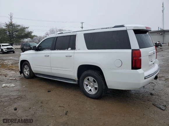 2015 Chevrolet Suburban LTZ with VIN 1GNSKKKC8FR203560, listed as a Copart auction lot 44906095 with 242,912 mi miles and Clean Title. Bid and sale history available at carsss.com. Image 2.