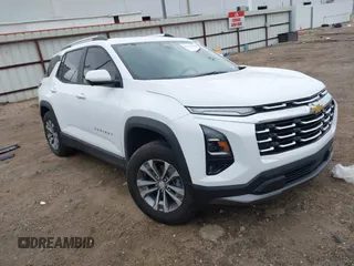 2025 Chevrolet Equinox FWD LT with VIN 3GNAXHEG0SL304222, listed as a IAAI auction lot 42212235 with Not Provided miles and . Bid and sale history available at DreamBid. Image 1.