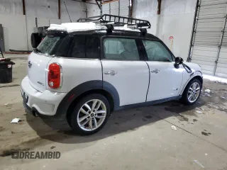2011 MINI Countryman S with VIN WMWZC5C57BWL54811, listed as a Copart auction lot 88458105 with 117,448 mi miles and Clean Title. Bid and sale history available at DreamBid. Image 3.
