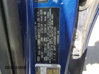 2021 Kia Forte GT-Line z VIN 3KPF34AD6ME359120, wystawiony jako Copart lot #51684705 z przebiegiem 47 489 mil mil oraz Szkoda całkowita • Salvage title. Historia ofert i sprzedaży dostępna na DreamBid. Obrazek 14.