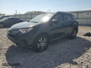 2018 Toyota RAV4 LE with VIN JTMZFREV3JJ156625, listed as a Copart auction lot 50564455 with 109,330 mi miles and Salvage Title. Bid and sale history available at carsss.com. Image 1.