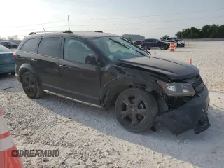 2019 Dodge Journey Crossroad z VIN 3C4PDCGG8KT680484, wystawiony jako Copart lot #53784085 z przebiegiem 118 601 mil mil oraz Szkoda całkowita • Salvage title. Historia ofert i sprzedaży dostępna na DreamBid. Obrazek 4.