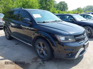 2015 Dodge Journey Crossroad z VIN 3C4PDCGB2FT659625, wystawiony jako IAAI lot #42409188 z przebiegiem 123 552 mil mil oraz . Historia ofert i sprzedaży dostępna na DreamBid. Obrazek 1.