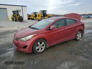 2013 Hyundai Elantra GLS z VIN KMHDH4AE1DU551351, wystawiony jako Copart lot #42078635 z przebiegiem 217 790 mil mil oraz Szkoda całkowita • Salvage title. Historia ofert i sprzedaży dostępna na DreamBid. Obrazek 1.