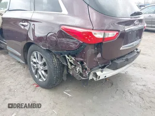 2015 Infiniti QX60 with VIN 5N1AL0MM4FC540138, listed as a IAAI auction lot 42032614 with 93,870 mi miles. Bid and sale history available at carsss.com. Image 6.