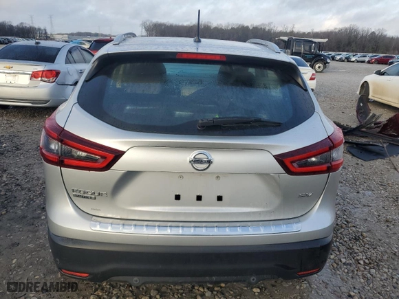 2021 Nissan Rogue Sport SV with VIN JN1BJ1BV0MW317190, listed as a Copart auction lot 43148515 with NaN miles and Salvage Title. Bid and sale history available at carsss.com. Image 6.