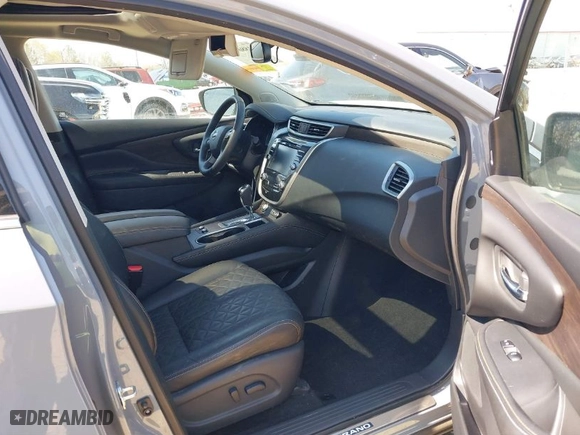 2023 Nissan Murano Platinum with VIN 5N1AZ2DJ9PC105164, listed as a IAAI auction lot 41886985 with 20,764 mi miles. Bid and sale history available at carsss.com. Image 5.