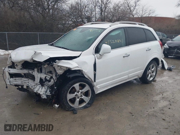 2015 Chevrolet Captiva Sport LT with VIN 3GNAL3EK0FS507819, listed as a IAAI auction lot 41520801 with 149,465 mi miles and . Bid and sale history available at carsss.com. Image 2.