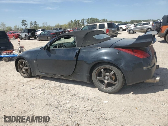 2004 Nissan 350Z Enthusiast with VIN JN1AZ36A54M250086, listed as a Copart auction lot 49873795 with 151,150 mi miles and Salvage Title. Bid and sale history available at DreamBid. Image 2.