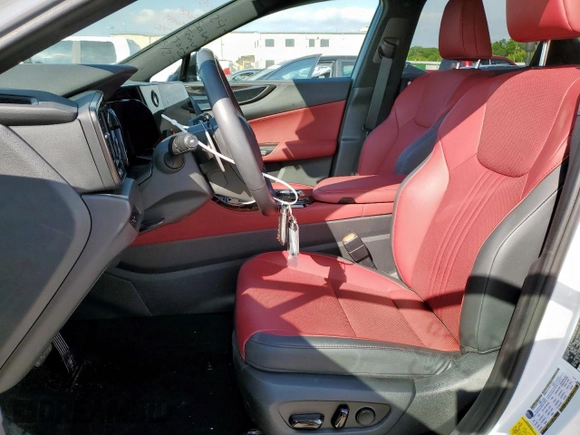 2024 Lexus NX 350h with VIN 2T2AKCEZ4RC026784, listed as a Copart auction lot 59357845 with 13,368 mi miles and Salvage title. Bid and sale history available at DreamBid. Image 7.