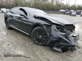 2019 Lexus LS 500 with VIN JTHC51FF1K5005423, listed as a Copart auction lot 80461064 with 73,595 mi miles and Salvage title. Bid and sale history available at DreamBid. Image 4.