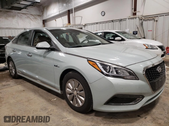 2016 Hyundai Sonata Hybrid SE with VIN KMHE24L10GA022687, listed as a Copart auction lot 72908523 with 0 mi miles. Bid and sale history available at carsss.com. Image 4.