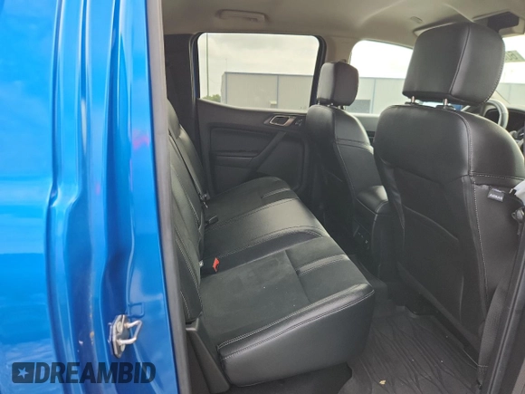 2021 Ford Ranger XL with VIN 1FTER4FH5MLD91666, listed as a Copart auction lot 60863295 with 38,999 mi miles and Non repairable. Bid and sale history available at DreamBid. Image 10.
