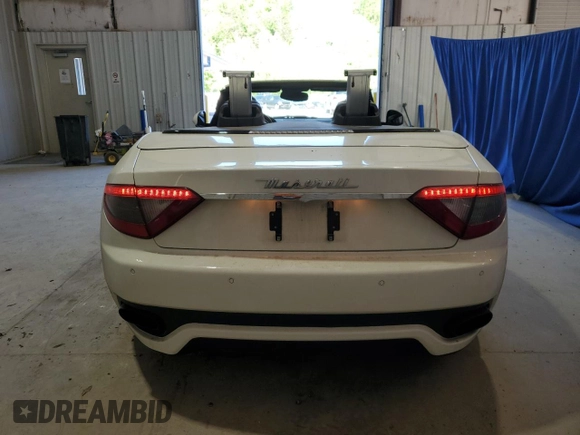 2015 Maserati GranTurismo Sport with VIN ZAM45VMA2F0143684, listed as a Copart auction lot 56464915 with 48,303 mi miles and Salvage title. Bid and sale history available at DreamBid. Image 6.