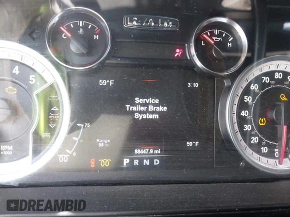 2018 Ram 2500 Big Horn with VIN 3C6UR5DL6JG344445, listed as a IAAI auction lot 41618939 with 88,447 mi miles. Bid and sale history available at carsss.com. Image 7.