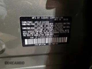 2020 Subaru Forester Limited with VIN JF2SKAUC0LH442877, listed as a Copart auction lot 49449135 with 33,160 mi miles and Salvage Title. Bid and sale history available at carsss.com. Image 13.