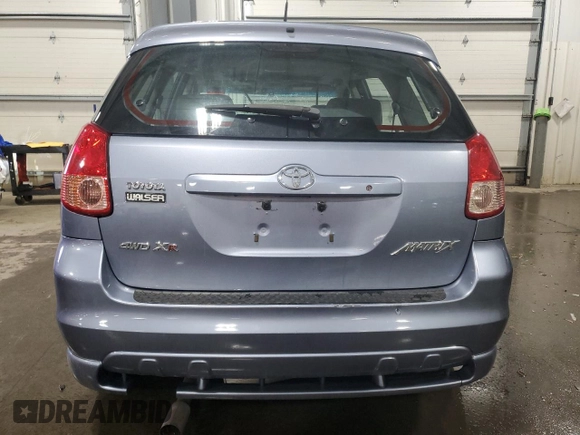 2004 Toyota Matrix Std with VIN 2T1LR38E14C243106, listed as a Copart auction lot 87396844 with 0 mi miles and Salvage Title. Bid and sale history available at carsss.com. Image 6.