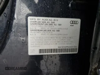 2017 Audi Q5 Premium Plus with VIN WA1D7AFP5HA001992, listed as a Copart auction lot 46719625 with 70,737 mi miles and Salvage title. Bid and sale history available at DreamBid. Image 15.