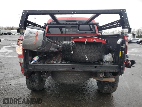 2011 Toyota Tacoma with VIN 3TMLU4EN3BM069584, listed as a Copart auction lot 86679224 with 108,430 mi miles and Salvage Title. Bid and sale history available at carsss.com. Image 6.