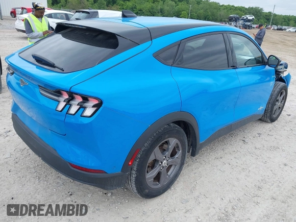 2023 Ford Mustang Mach-E Select with VIN 3FMTK1SS1PMA09157, listed as a IAAI auction lot 42350857 with 13,057 mi miles and . Bid and sale history available at DreamBid. Image 4.