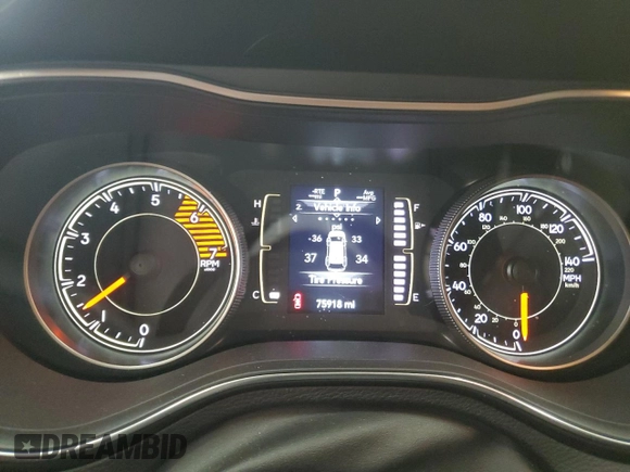2020 Jeep Cherokee Altitude with VIN 1C4PJMLNXLD556887, listed as a Copart auction lot 46891055 with 75,918 mi miles and Salvage Title. Bid and sale history available at carsss.com. Image 9.