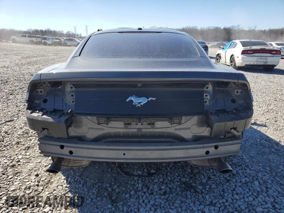 2020 Ford Mustang EcoBoost with VIN 1FA6P8TH8L5130742, listed as a Copart auction lot 46566815 with 61,221 mi miles and Salvage Title. Bid and sale history available at carsss.com. Image 6.