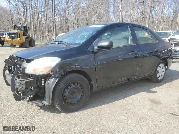 2008 Toyota Yaris with VIN JTDBT923X81230906, listed as a Copart auction lot 51189245 with 124,438 mi miles and Salvage Title. Bid and sale history available at carsss.com. Image 1.