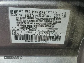 2023 Nissan Sentra SV z VIN 3N1AB8CV4PY309476, wystawiony jako Copart lot #52230295 z przebiegiem Nie podano mil oraz Szkoda całkowita • Salvage title. Historia ofert i sprzedaży dostępna na DreamBid. Obrazek 14.