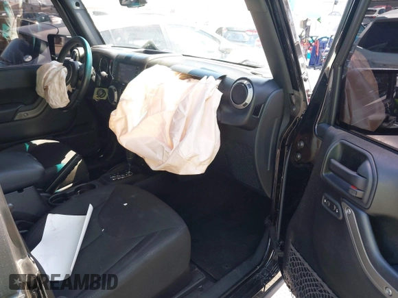 2017 Jeep Wrangler Sport with VIN 1C4AJWAG2HL588381, listed as a IAAI auction lot 41923173 with 86,095 mi miles and . Bid and sale history available at DreamBid. Image 5.