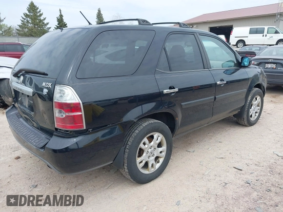 2004 Acura MDX Touring Pkg with VIN 2HNYD18694H551917, listed as a IAAI auction lot 42130100 with 207,699 mi miles. Bid and sale history available at carsss.com. Image 4.