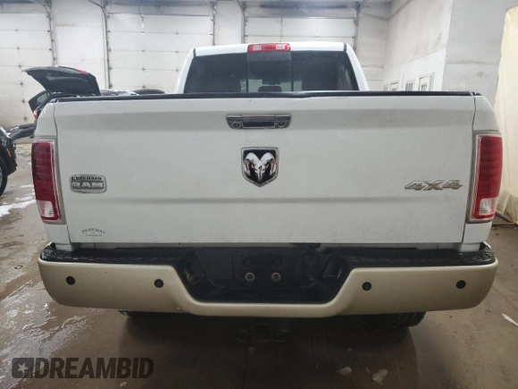 2013 Ram 2500 Laramie Longhorn with VIN 3C6UR5GL3DG573715, listed as a Copart auction lot 46320655 with Not provided miles and Clean title. Bid and sale history available at DreamBid. Image 6.
