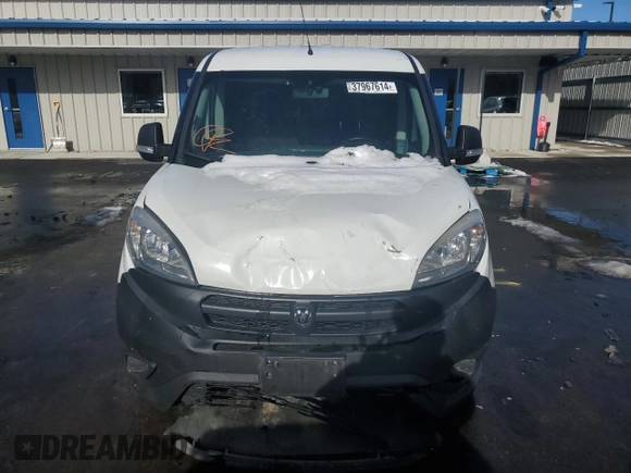 2017 Ram ProMaster City Cargo Tradesman with VIN ZFBERFAB3H6E71704, listed as a Copart auction lot 37967614 with Not Provided miles and . Bid and sale history available at DreamBid. Image 5.